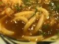 こんにちは(^^)お昼ごはんは！カレーうどんだよ！