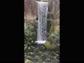 京都、梅小路公園、朱雀の庭、滝の流れ2